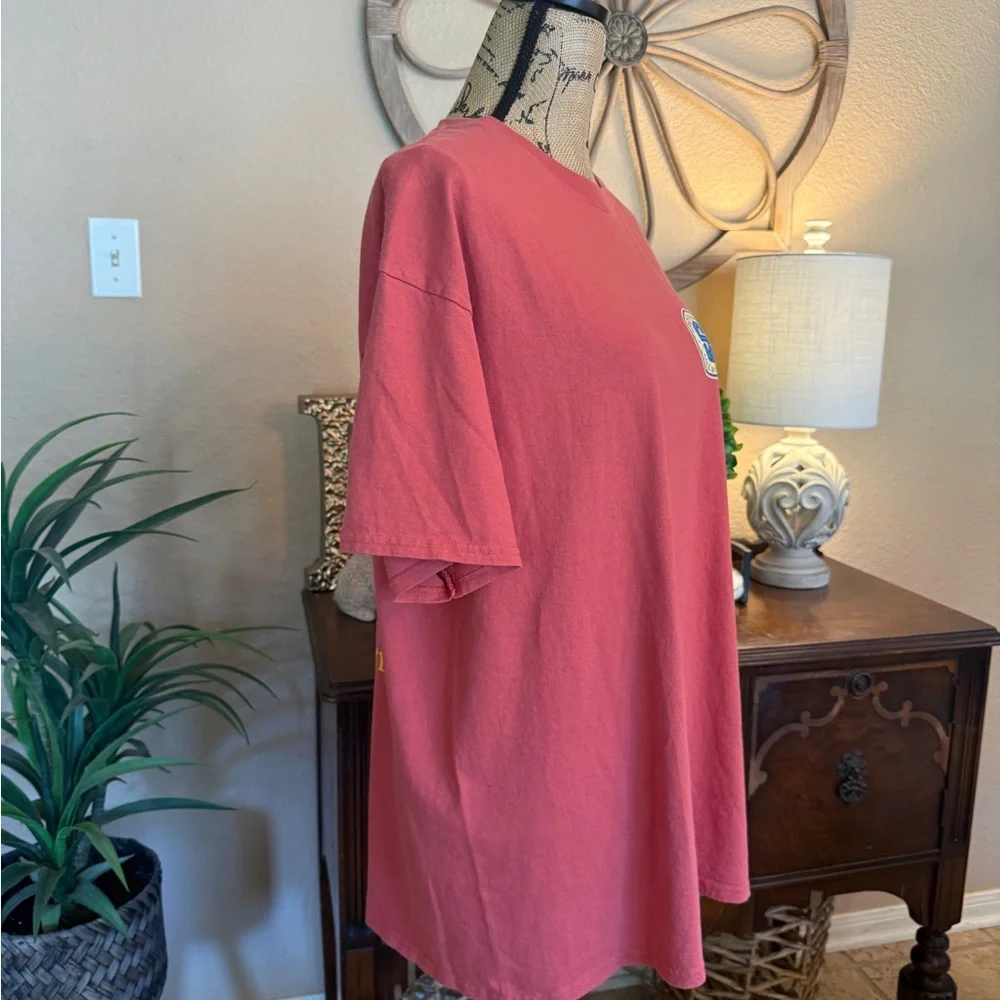 Simply Southern Rose Coral Firefly Short Sleeve Tee - Picture 6 of 12